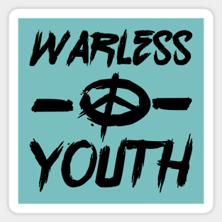 Warless Youth (Black) Sticker